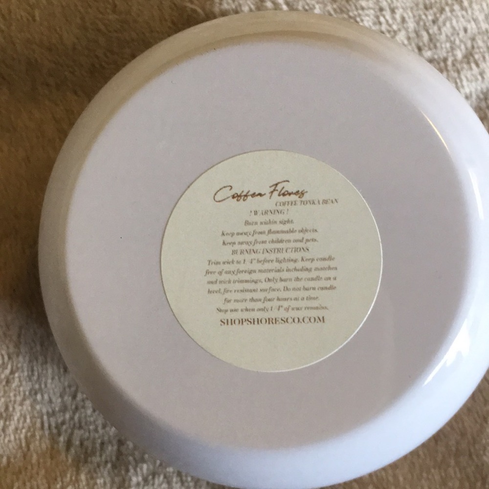 Shores Company Coffee Scented Candle - Picture 3 of 3